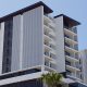 aluminium screens and structural steel apartment complex Sunshine Coast